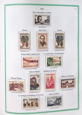 1927-2018, Collection de France neufs en 8 volumes,
