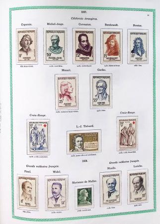1927-2018, Collection de France neufs en 8 volumes,