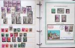 1962 Collection intéressante sur les surcharges EA