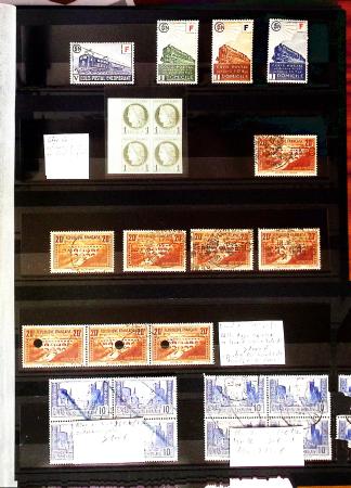 1849-1968, Ensemble pricipalement de FRANCE avec des
