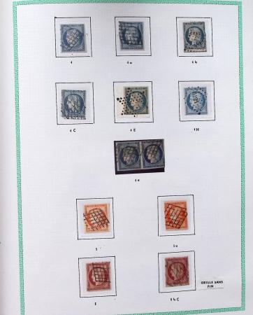 1849-1910, Jolie collection de France avec une belle