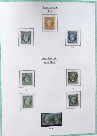 1849-1910, Jolie collection de France avec une belle