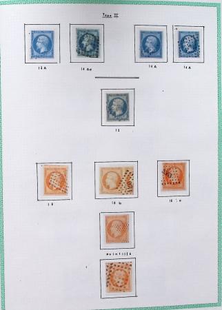 1849-1910, Jolie collection de France avec une belle