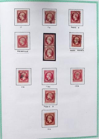 1849-1910, Jolie collection de France avec une belle