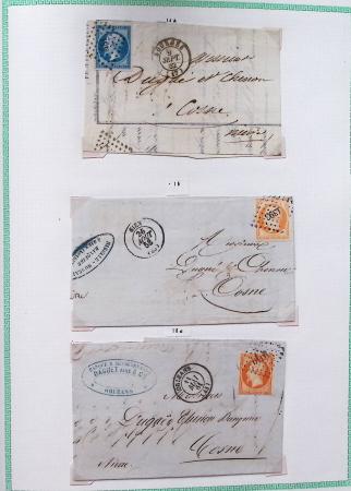 1849-1910, Jolie collection de France avec une belle