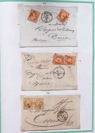 1849-1910, Jolie collection de France avec une belle