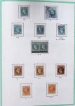 1849-1910, Jolie collection de France avec une belle