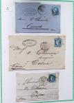 1849-1910, Jolie collection de France avec une belle