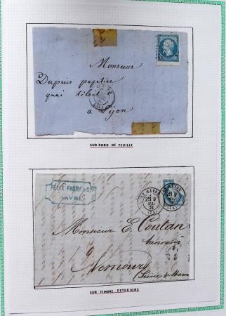 1849-1910, Jolie collection de France avec une belle