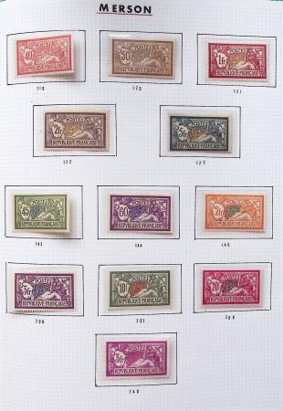 1849-1910, Jolie collection de France avec une belle