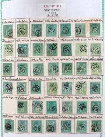 1849-1910, Jolie collection de France avec une belle