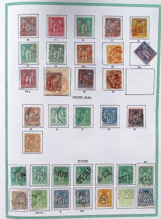 1849-1910, Jolie collection de France avec une belle
