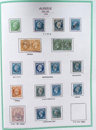 1849-1910, Jolie collection de France avec une belle