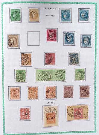 1849-1910, Jolie collection de France avec une belle