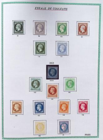 1849-1910, Jolie collection de France avec une belle