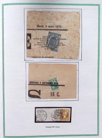 1849-1910, Jolie collection de France avec une belle