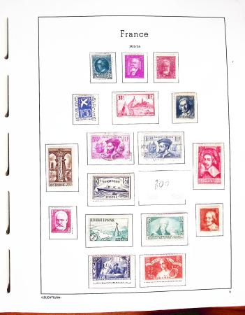 1849-2008, Collection de France (1849-2005) en 6 albums