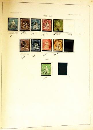 1849-1998, Deux collections de FRANCE, chacune en un