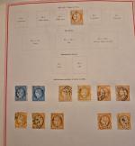 1849-1960, Collection en 8 albums et classeurs, dont