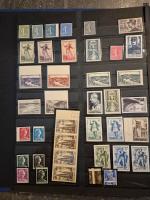 1849-1960, Collection en 8 albums et classeurs, dont