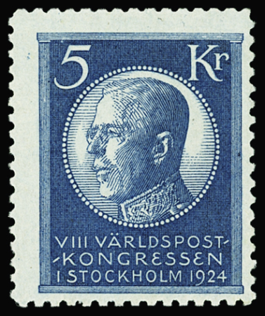 N°163A/177 Congrés UPU á Stockholm 1924