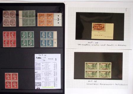 Joli lot de diverses variétés de surcharge, neuf **,