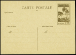 CP SP 1  plage de l´ile 1942, signature d´artiste "avec