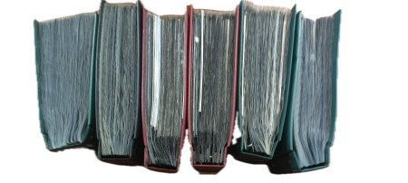 1967-2008, Collection en 6 classeurs de lettres Premier