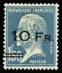 N°4 Paquebot Ile de France, 10 Fr sur 1f50 Pasteur,