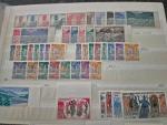 1944-1996, Collection de timbres non dentelés d'ANDORRE