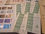 1920-1998, Accumulation de timbres par multiple et
