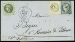 N°25+27+37 obl. GC sur lettre de Reims 16.09.1871 Marne