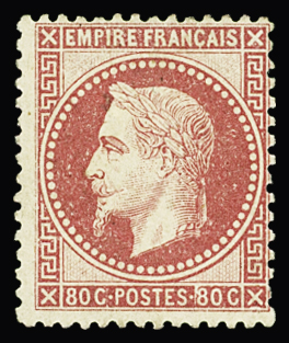 N°32 80c rose, neuf *, TB