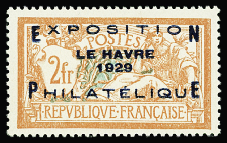 N°257A Exposition philatélique du Havre, bon centrage,