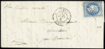 N°29B OBL étoile muette + rare CAD de route "5