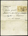 N°28, 2 pièces, OBL étoile 20 + CAD "Paris R.