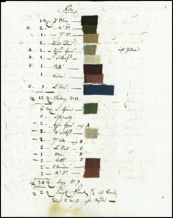 Rare Port payé orné d'Habsheim sur lettre 1786 de Mulhouse