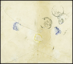 N°16, 2 pièces, OBL GC 3201 + T22 "Roquefort-s-Sou