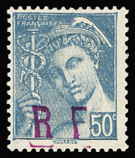 NIORT N°16 et 18 30c Mercure Type I et 50c Mercure
