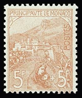 N°27/33 Orphelins de guerre, Série complète des valeurs,