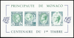 BLOC-FEUILLET N°33b et 33c Centenaire du premier timbre