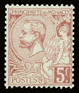 N°21 5f rose vif sur verdâtre, neuf **, TB