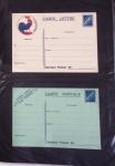 1939-1945, Collection de près de 550 cartes postales