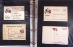 1939-1945, Collection de près de 550 cartes postales