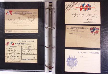 1939-1945, Collection de près de 550 cartes postales