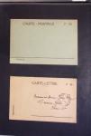 1939-1945, Collection de près de 550 cartes postales