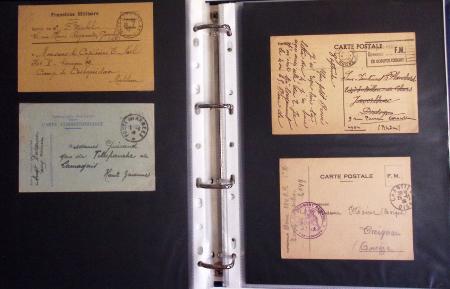 1939-1945, Collection de près de 550 cartes postales