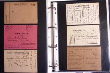 1939-1945, Collection de près de 550 cartes postales