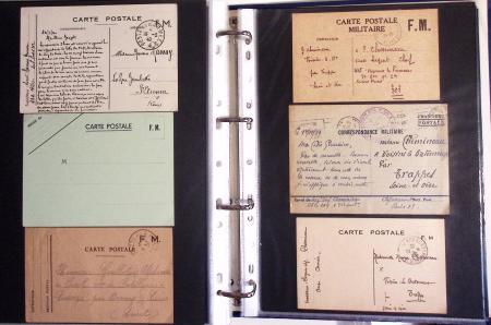 1939-1945, Collection de près de 550 cartes postales