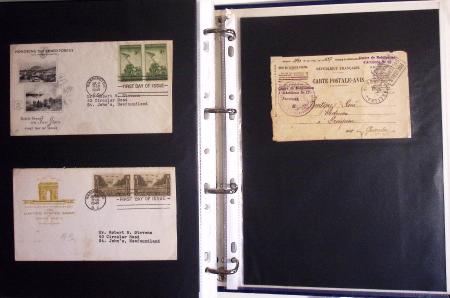 1939-1945, Collection de près de 550 cartes postales
